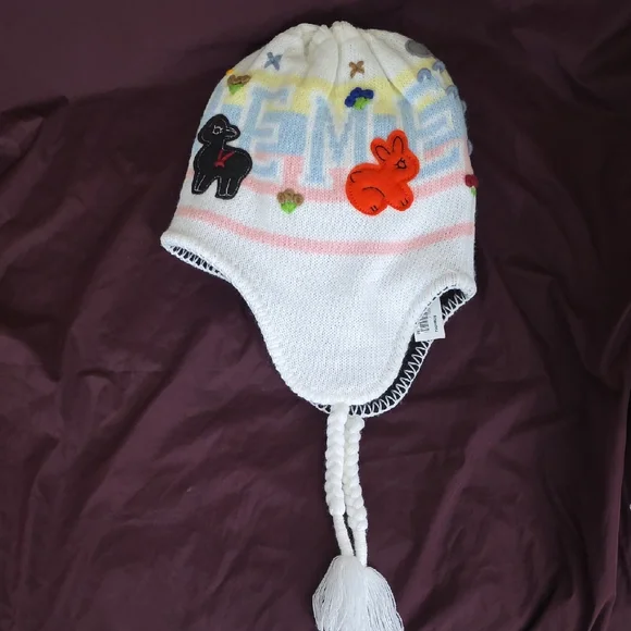 【Toshi】Supreme Felt Applique Earflap Supreme Felt Appliqué Earflap Beanie (FW25) - $78